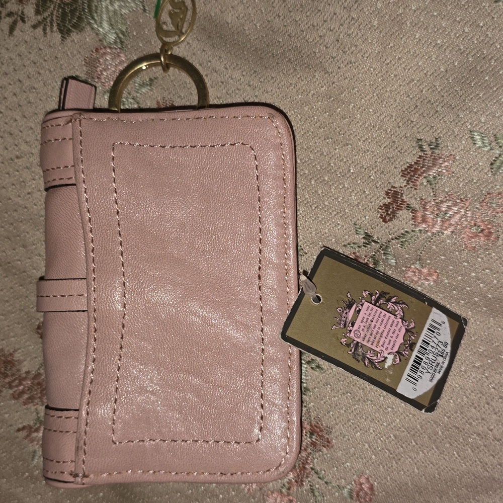 Vintage NWT PINK Juicy couture MINI wallet KEYCHAIN - Picture 3 of 7